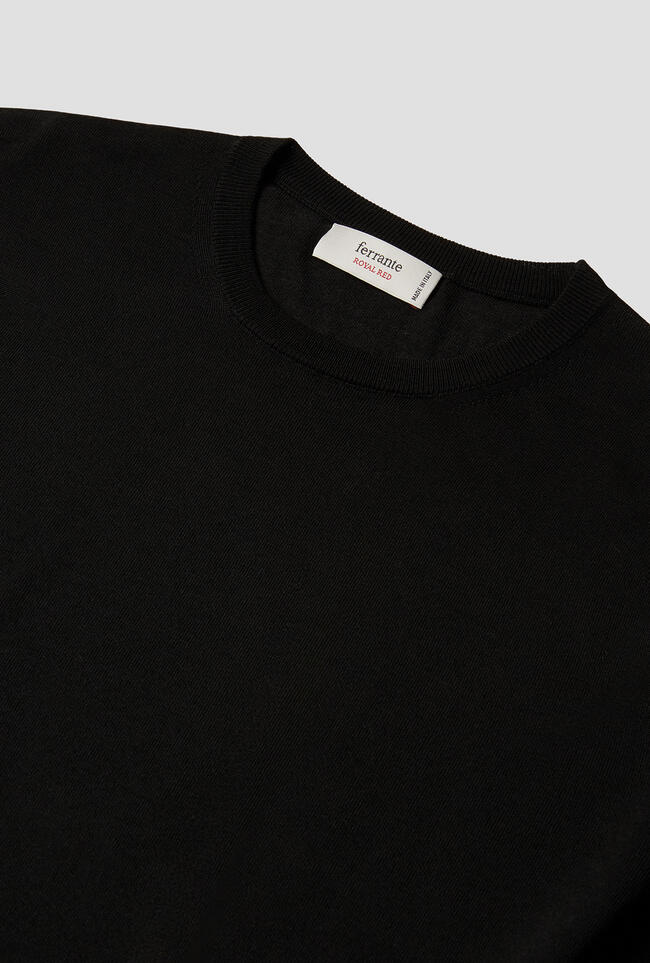 Ultralight wool crewneck jumper ROYAL RED - Ferrante | img vers.1300x/